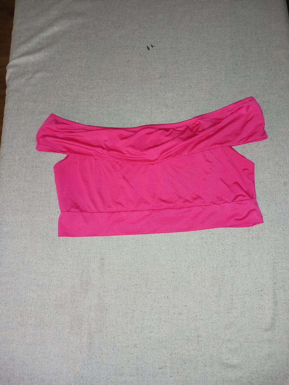 Pink Crop Top